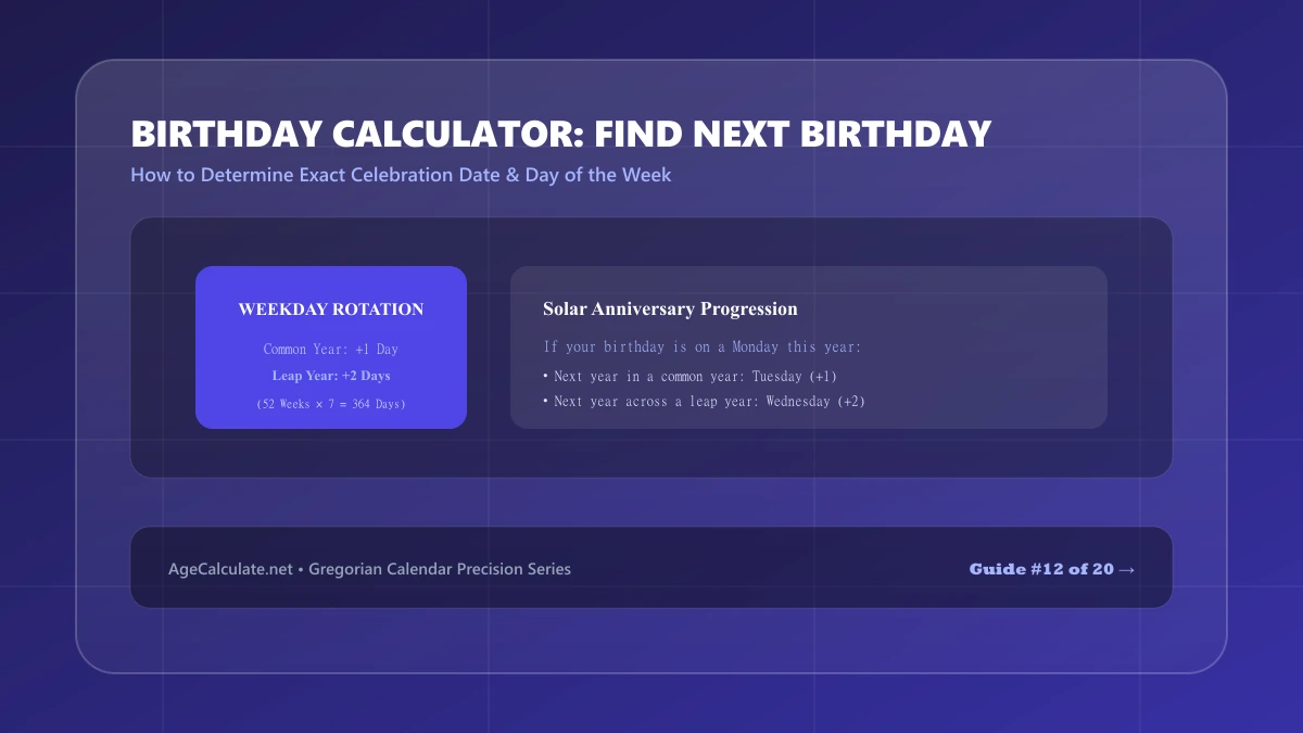 Birthday Calculator: How to Find Your Next Birthday