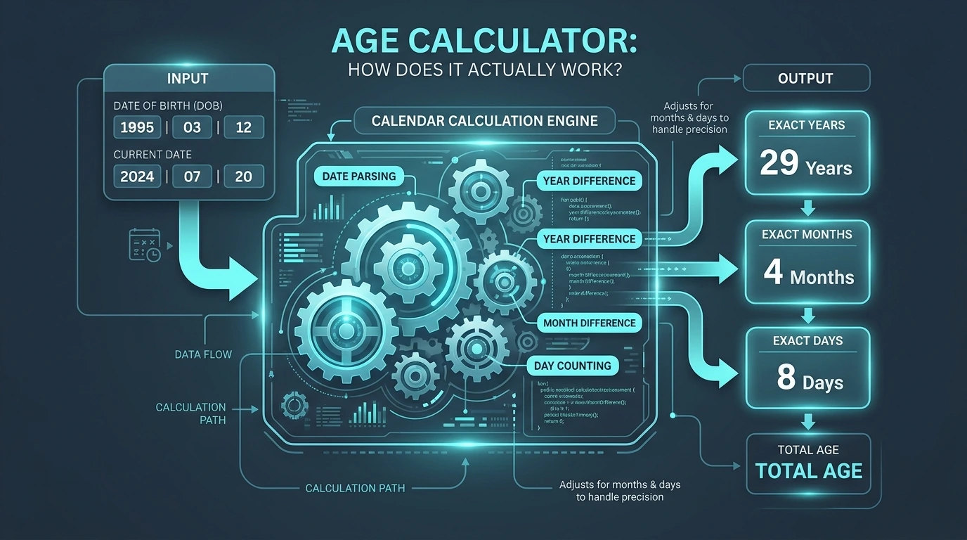 Age Calculator: How Does It Actually Work?